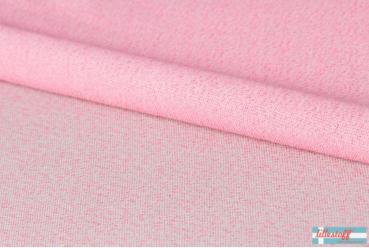 Bio Jacquard - Dotties - grau/pink - Lillestoff